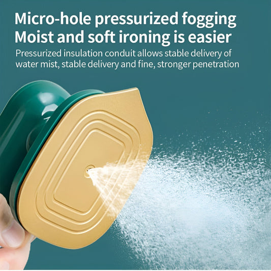 Portable Handheld Garment Steamer & Iron – 2-in-1 Fabric Care Solution for Effortless Wrinkle Removal