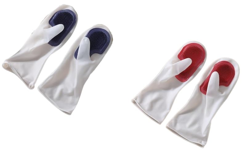 Magic Dishwashing Scrubber Gloves