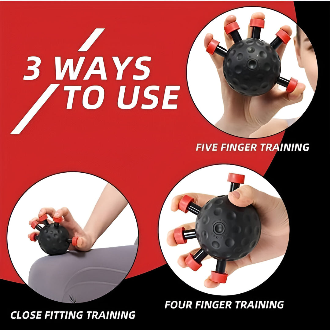 ✨ Ergonomic Finger Strengthener & Hand Grip Exercise Ball