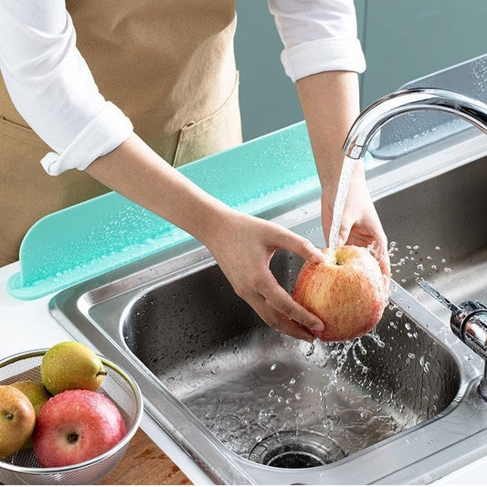 Silicone Sink Splash Guard – Water Stopper for Kitchen Countertop