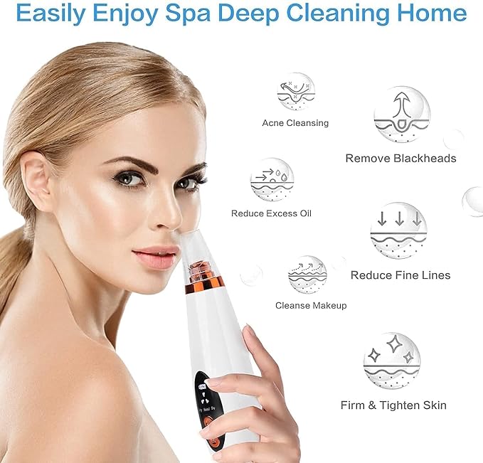 Goodingztore Blackhead Remover – Pore Vacuum Cleaner for Face