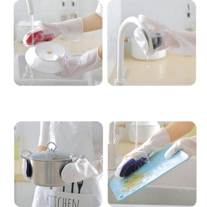 Magic Dishwashing Scrubber Gloves