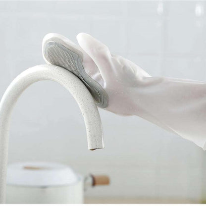 Magic Dishwashing Scrubber Gloves