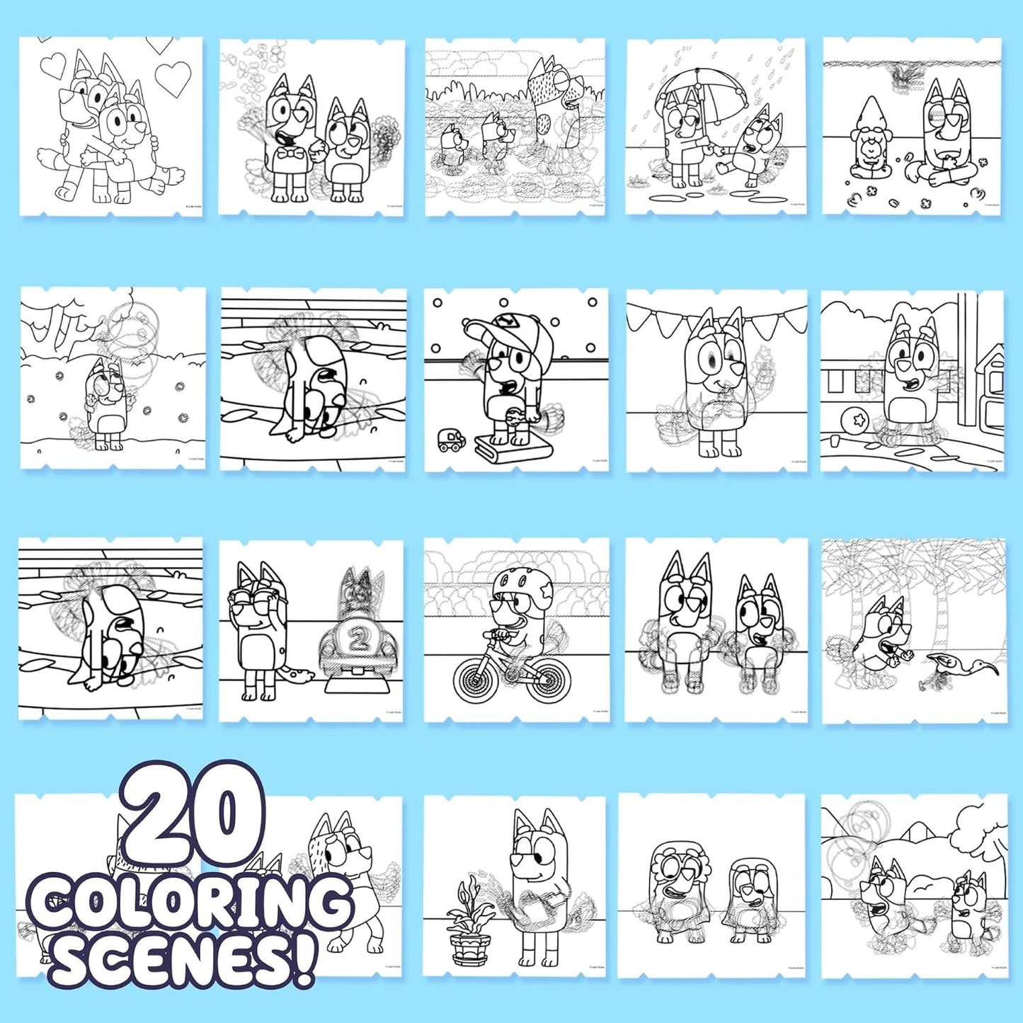 Bluey Animation Drawing Tablet for Kids