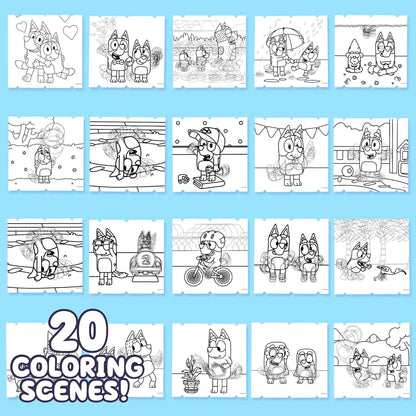 Bluey Animation Drawing Tablet for Kids