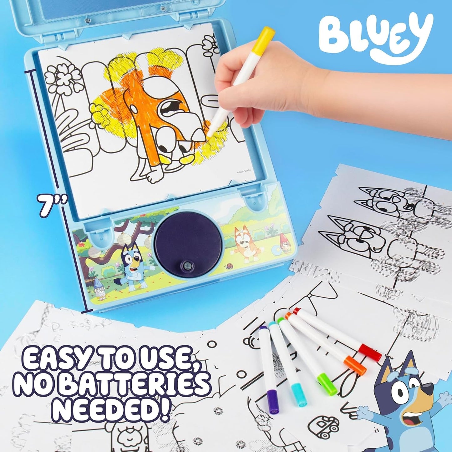 Bluey Animation Drawing Tablet for Kids